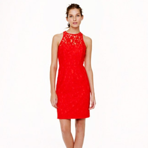 J. Crew pamela dress in levers lace size 12 - Picture 1 of 8